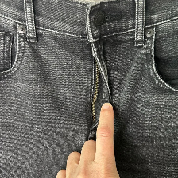 Everlane faded black the cheeky cropped jean size 26 - Picture 2 of 10